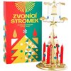 Vánoční dekorace ANDĚLSKÉ ZVONĚNÍ zvonící stromeček původní česká výroba