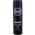 Nivea Men Deep Black Carbon Darkwood deospray 150 ml – Sleviste.cz