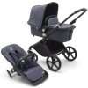 Kočárek bugaboo Fox Cub s korbičkou a sedátkem Black /Stormy Blue 2023