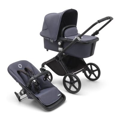 bugaboo Fox Cub s korbičkou a sedátkem Black /Stormy Blue 2023 – Zbozi.Blesk.cz