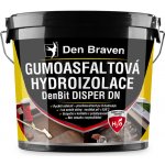DEN BRAVEN DenBit DISPER DN Gumoasfaltová hydroizolace kbelík 5 kg, černá (11008BI) – Hledejceny.cz