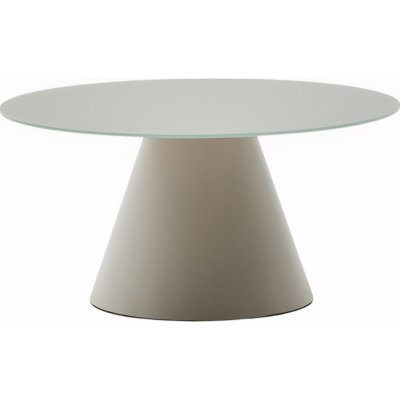 Kave Home Wilshire 80 cm matně šedý sklo – Sleviste.cz