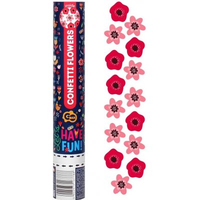 GoDan Konfety vystřelovací květiny 30 cm – Zboží Mobilmania
