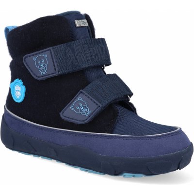 Affenzahn Barefoot zimní obuv s membránou Comfy Walk Wool Bear – Zboží Dáma