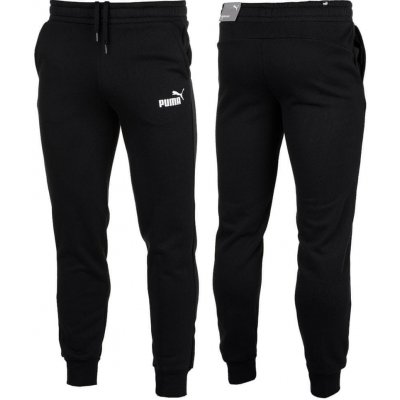 Puma ESS LOGO pants TR CL BLACK 58671601 Černá – Zboží Mobilmania