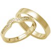 Prsteny Aumanti Snubní prsteny 223 Zlato 7 žlutá