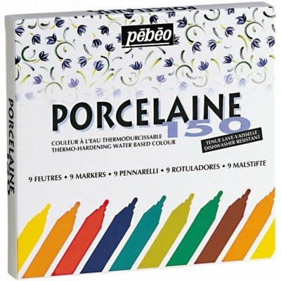 Pébeo Sada fixů na porcelán Porcelaine 150 – Zbozi.Blesk.cz