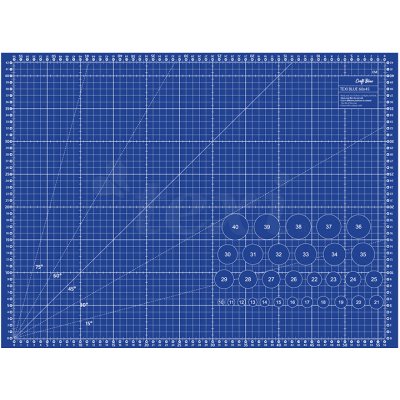 Řezací podložka TEXI BLUE 60 x 45 cm, 5vrstvá, zesílená – Zboží Mobilmania
