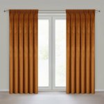 EUROFIRANY ZATEMŇOVACÍ ZÁVĚS NA PÁSCE MELANIE 140X270 CM REZAVÝ – Hledejceny.cz