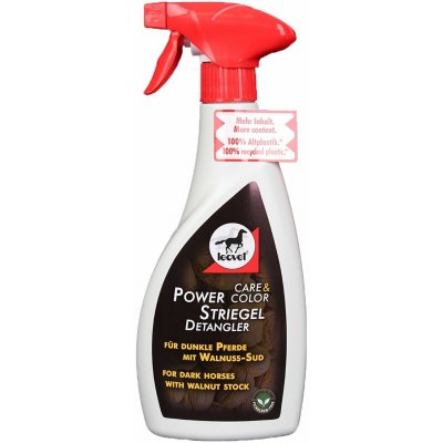Leovet SPREJ NA HŘÍVU S VLAŠSKÝM OŘECHEM Rozčesávač pro tmavé koně 550 ml – Zboží Dáma