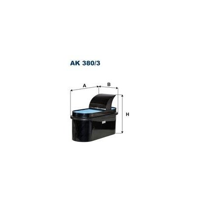 Vzduchový filtr FILTRON AK 380/3 – Hledejceny.cz