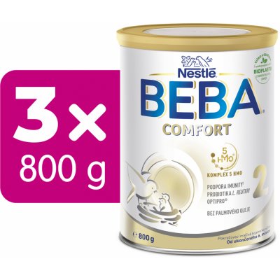 BEBA COMFORT 2 5 HMO 3 x 800 g – Zboží Dáma