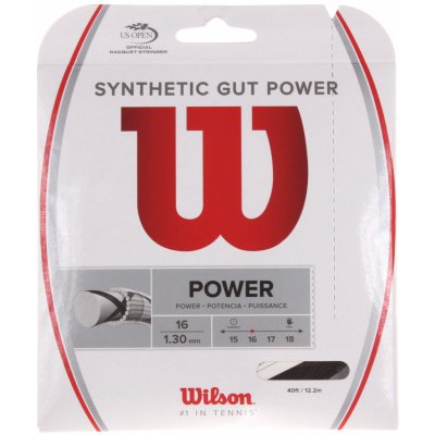 Wilson Synthetic Gut Power 12m 1,30 mm – Zboží Dáma