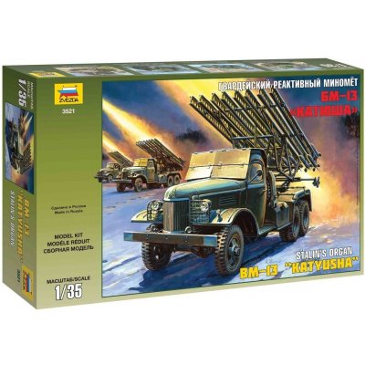 Zvezda Model Kit Raketomet BM 13 Kaťuša 3521 1:35 – Zboží Mobilmania