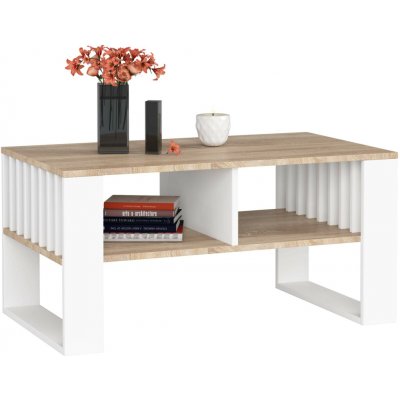 Ak furniture Rockford dub sonoma / bílý – Zboží Mobilmania