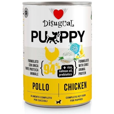 Disugual Dog Mono Puppy Chicken 400 g – Zboží Mobilmania