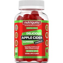 Nutrigums Apple Cider Complex jablečný ocet 60 želé bonbónů