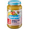 Příkrm a přesnídávka Babylove Bio příkrm mango kiwi & jablko 190 g