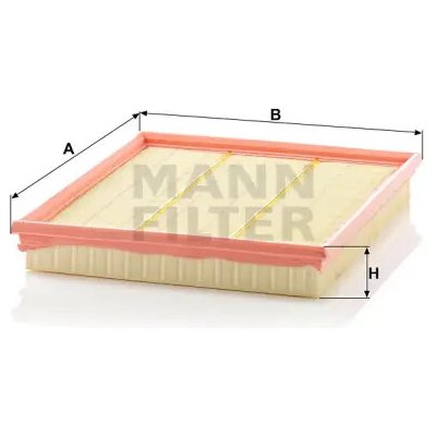 MANN FILTER Vzduchový filtr C 28 150 – Hledejceny.cz