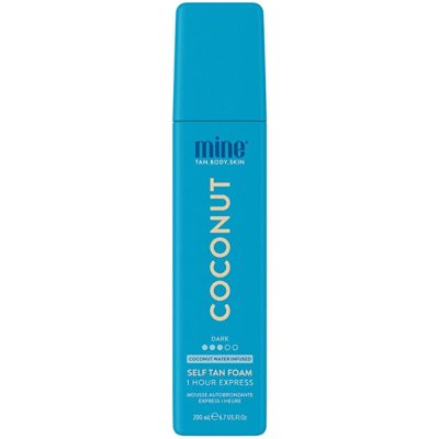 Minetan Samoopalovací pěna pro ultra tmavé opálení Coconut (Water Self Tan Foam) 200 ml – Zboží Dáma