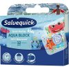 Náplast SALVEQUICK Náplast urychlující hojení Aqua Block Kids 12 ks