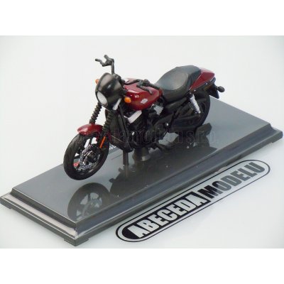 Harley Davidson Maisto 2015 Street 750 červená 1:18 – Zbozi.Blesk.cz