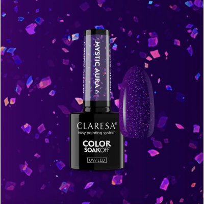 Claresa Gél lak MYSTIC AURA 6 5g – Zboží Dáma