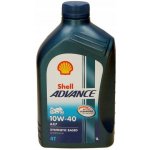 Shell Advance 4T AX7 10W-40 1 l – Zboží Mobilmania