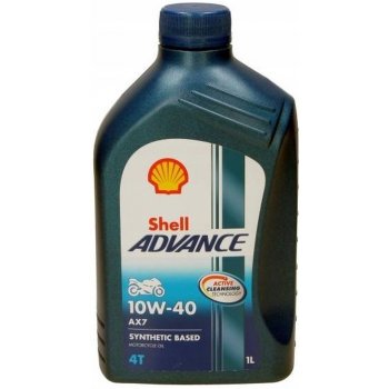 Shell Advance 4T AX7 10W-40 1 l