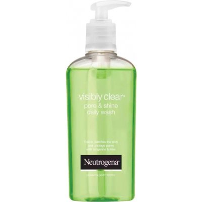 Neutrogena Visibly Clear Pore & Shine Daily Wash čistící gel proti lesknutí pleti a rozšířeným pórům (Pore & Shine Daily Wash) 200 ml – Zbozi.Blesk.cz