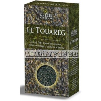 Grešík Čaje 4 světadílů zelený čaj Le Touareg 70 g