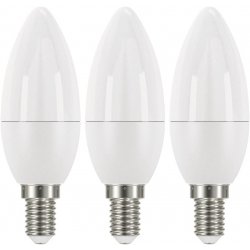 Emos ZQ3220 LED žárovka Classic Candle 6W E14 teplá bílá