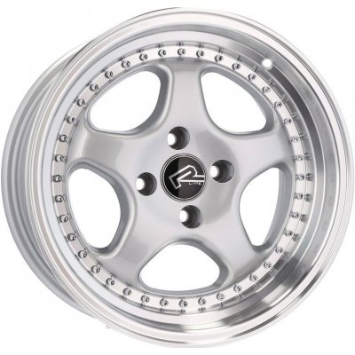 Racing Line BK660 7x14 4x100 ET20 silver polished rim – Sleviste.cz