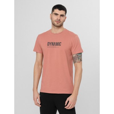 4F pánské triko s krátkým rukávem MENS TSM026 65S PALE CORAL