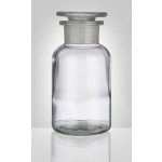 Sklárny Moravia skleněná prachovnice čirá zabroušené víko 250 ml – Zboží Mobilmania