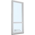 KNIPPING Plastové balkonové dveře - 70 AD OS s příčkou bílá levé 70 x 220 cm – Zboží Mobilmania