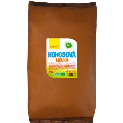 Wolfberry Kokosová mouka BIO 1 kg – Zboží Dáma