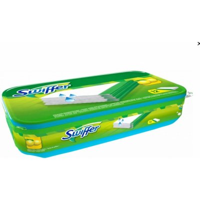 Swiffer vlhčené ubrousky na podlahy v citrónové lázni, 12 ks – Zboží Dáma