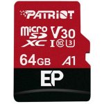 Patriot microSDXC class 10 64 GB PEF64GEP31MCX – Zbozi.Blesk.cz