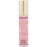 Revolution Glass Kiss třpytivý olej na rty Fairytale Peach 5,5 ml – Zboží Mobilmania