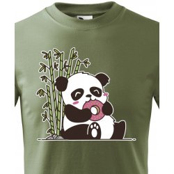 dětské triko Panda, Military 69