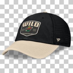 Fanatics Minnesota Wild A/CAP Structured Adjustable Meshback