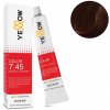 Barva na vlasy Alfaparf Yellow Color Coloring Cream barva na vlasy 7.45 Medium Copper Mahogany Blonde 100 ml