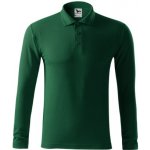 Malfini Pique Polo 221 LS tmavě šedý melír – Zboží Dáma