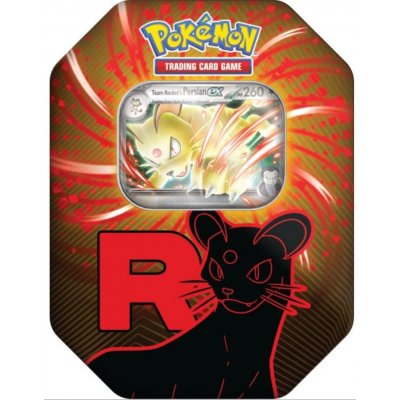 Pokémon TCG Team Rocket’s Tin Persian – Zboží Mobilmania