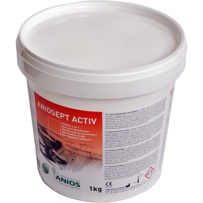 Anios Laboratoires France dezinfekce Aniosept Activ nástrojová dezinfekce 1 kg – Zboží Dáma