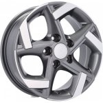 Racing Line B0121 6x15 5x114,3 ET39 polished graphite | Zboží Auto