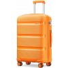 Cestovní kufr Kono Classic 2 Kufr spinner Oranžová 40 l