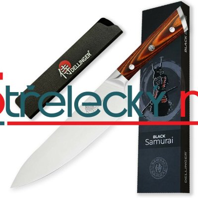 Dellinger German Black Samurai nůž šéfkuchaře Chef 200 mm – Zboží Dáma