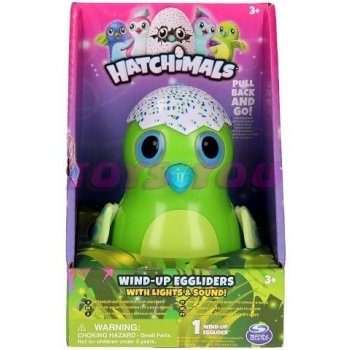 Spin Master Hatchimals Plastové zvířátko se světlem a zvukem zelená